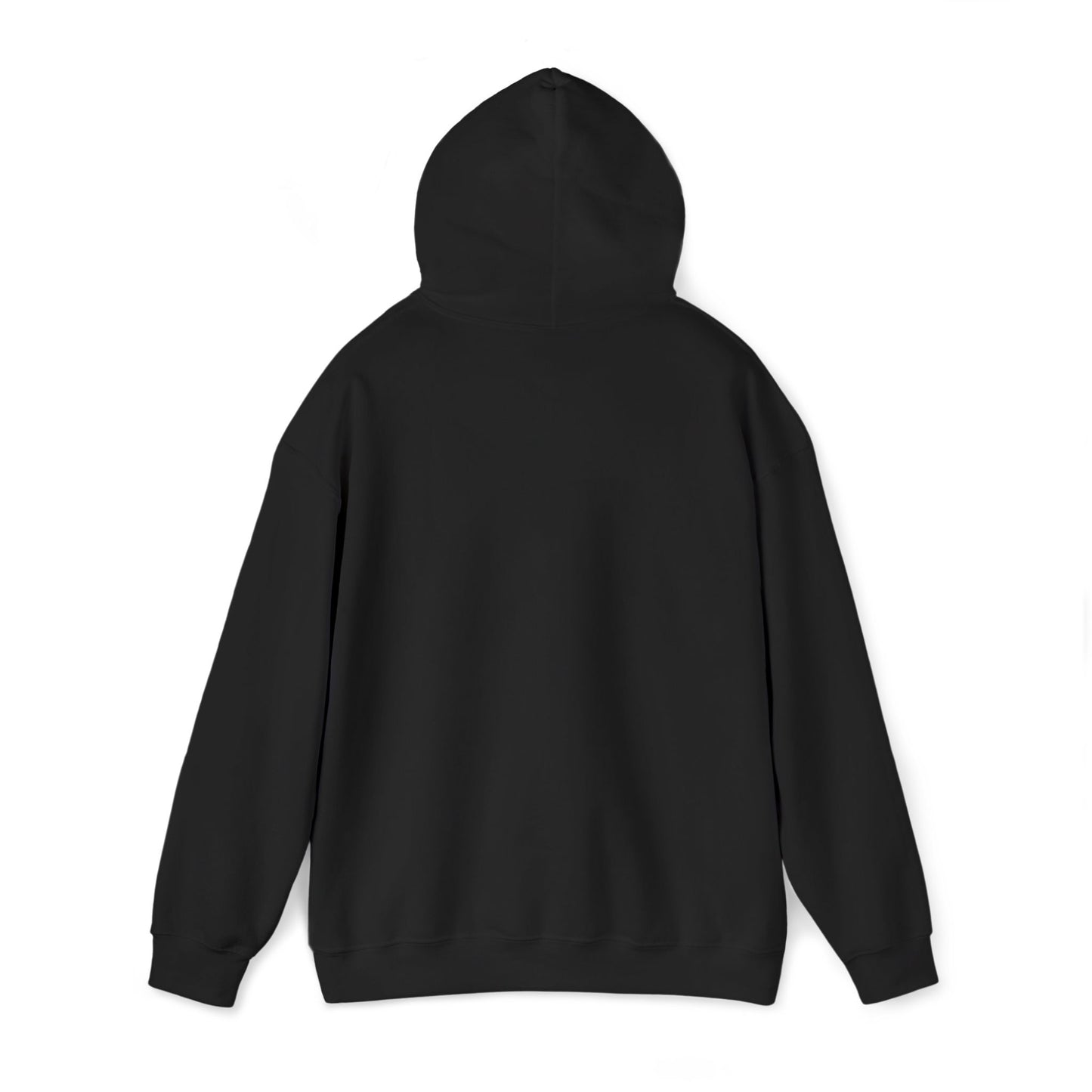 Hoodie • Minimal Black Ink Wave Chest Graphic